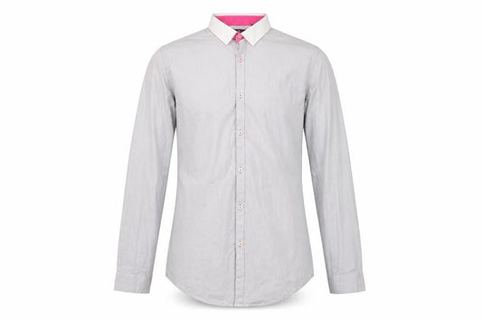 Next Mens Grey    Button-Up Size 14