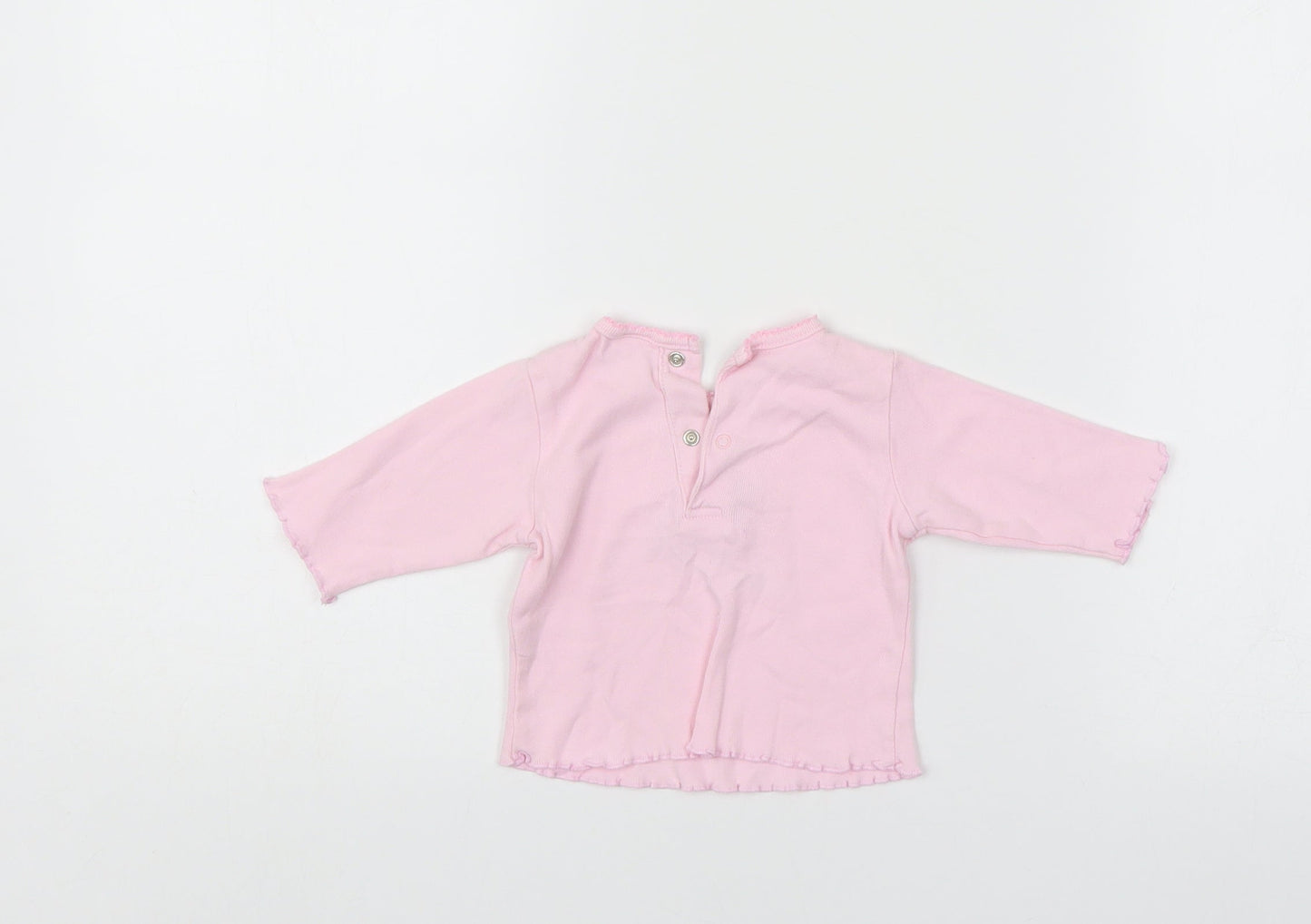 Little bundle Girls Pink   Pullover Jumper Size 0-3 Months