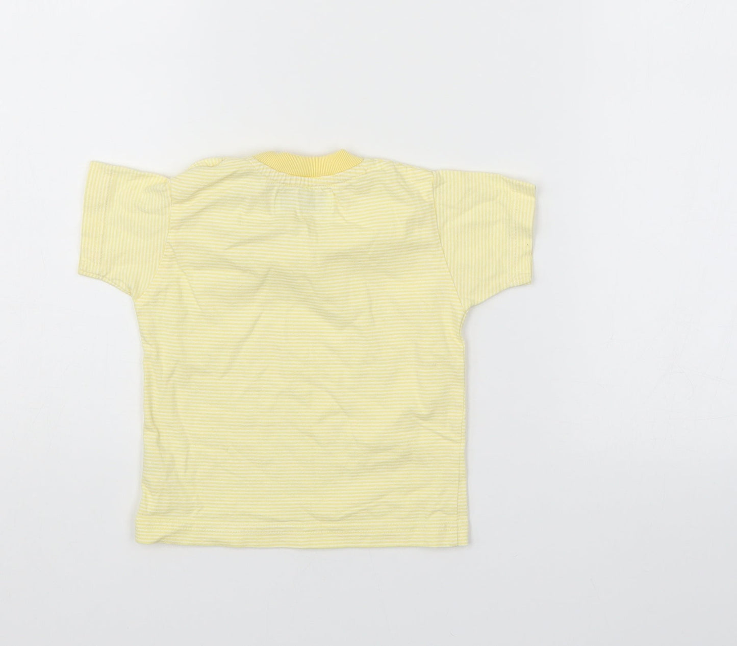 Early days Boys Yellow Striped  Basic Casual Size 6-9 Months