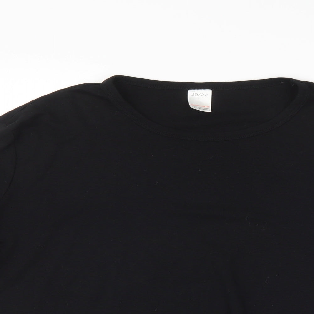 Preworn Womens Black   Pullover Jumper