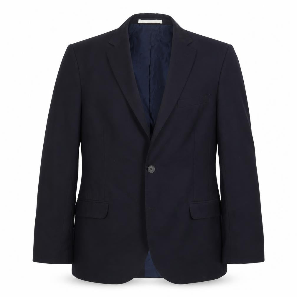 Moss London Mens Blue   Jacket Suit Jacket Size 38