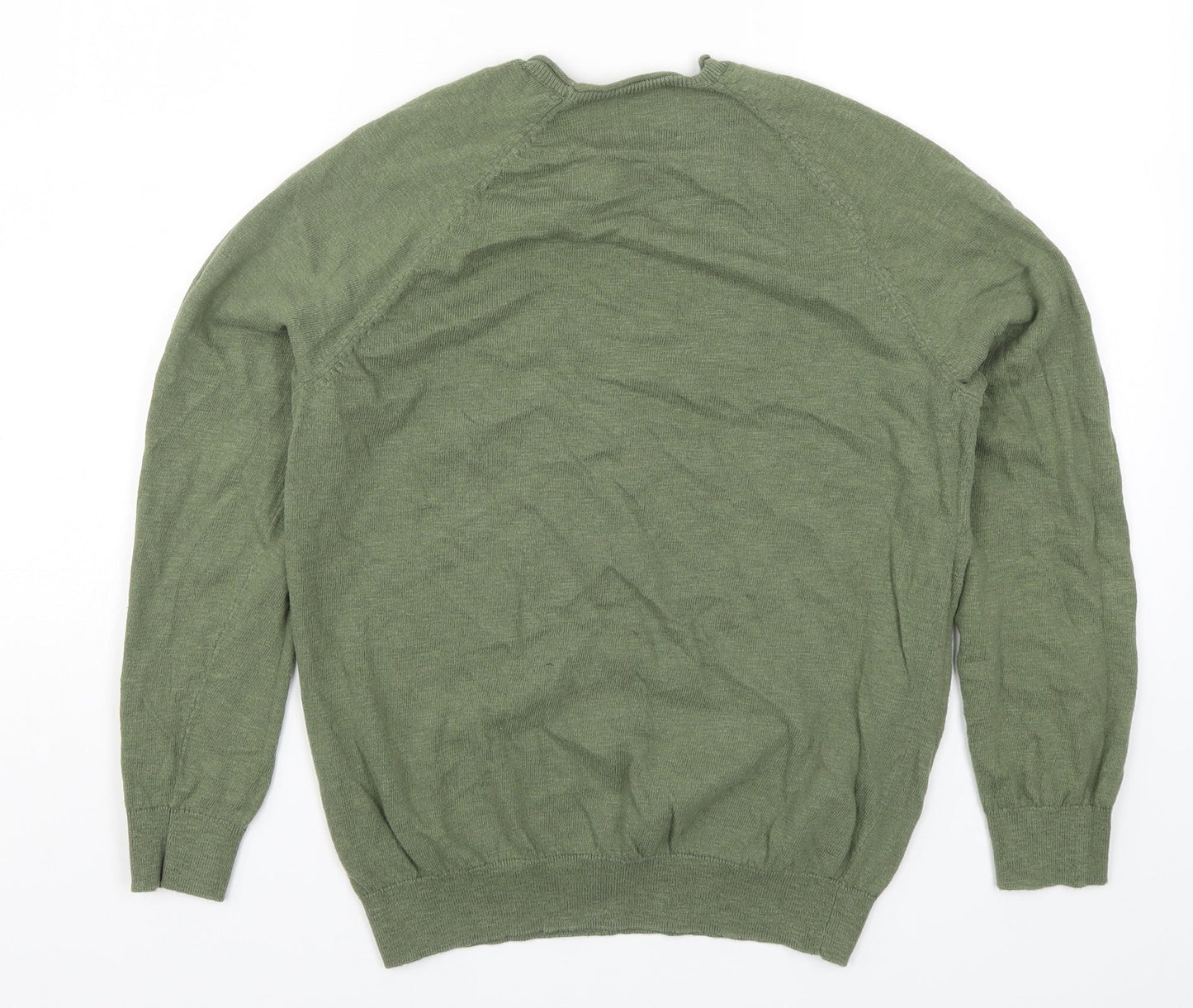 Burton Mens Green  Knit Pullover Jumper Size S