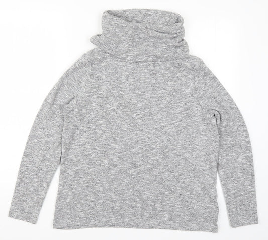 Peacocks Womens Grey   Pullover Jumper Size 16
