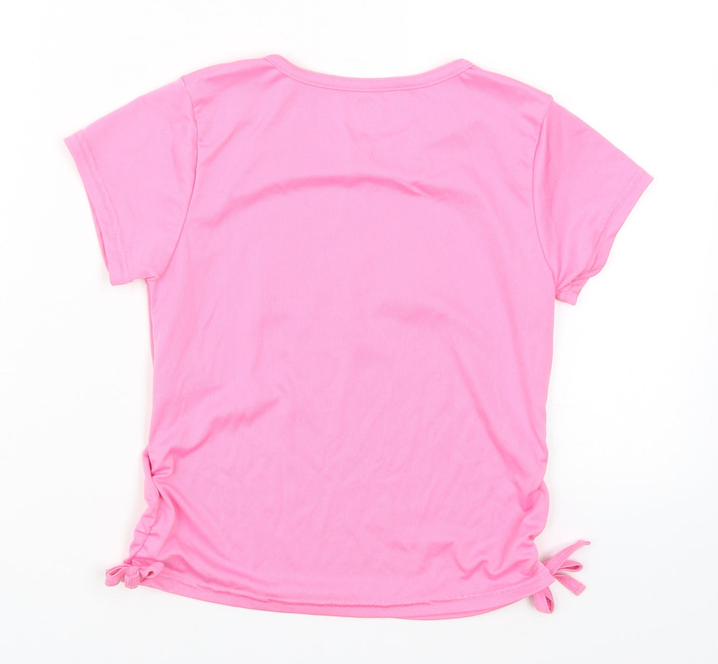Body Glove Girls Pink   Basic T-Shirt Size 7 Years  - Heart