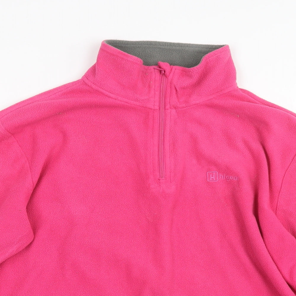 Hi Gear Womens Pink   Pullover Sweatshirt Size 14