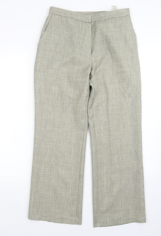 Marks and Spencer Womens Green   Trousers  Size 10 L26.5 in