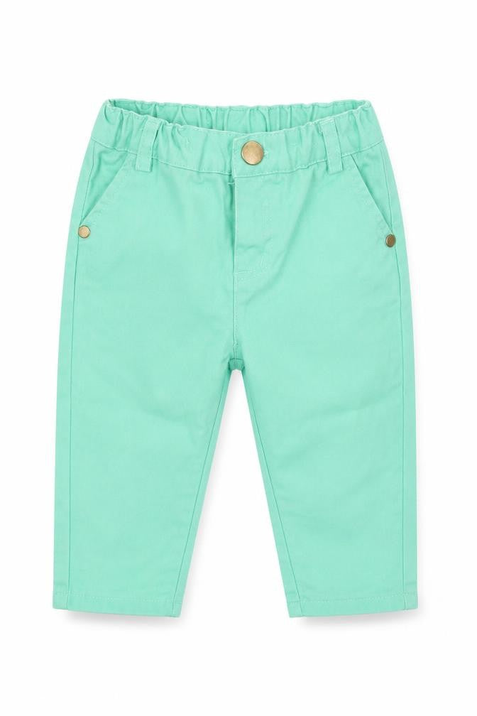 Pep&Co Girls Green   Cargo Jeans Size 9-12 Months