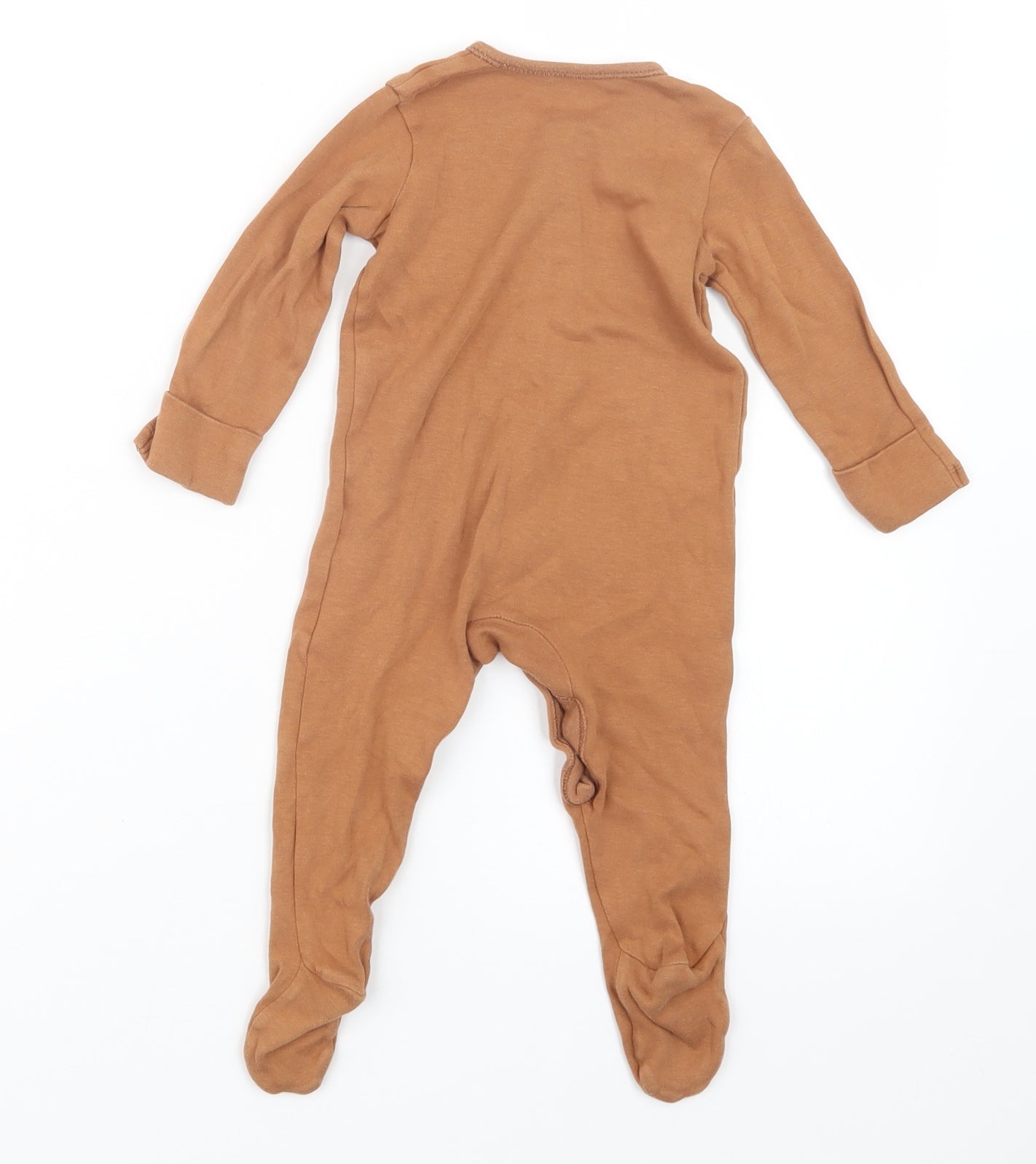 George Boys Brown Geometric  Babydoll One Piece Size 6-9 Months
