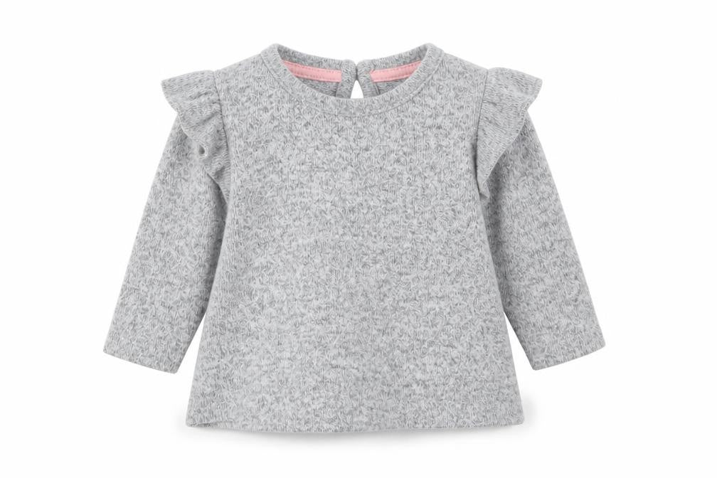 Matalan Girls Grey   Pullover Jumper Size 0-3 Months