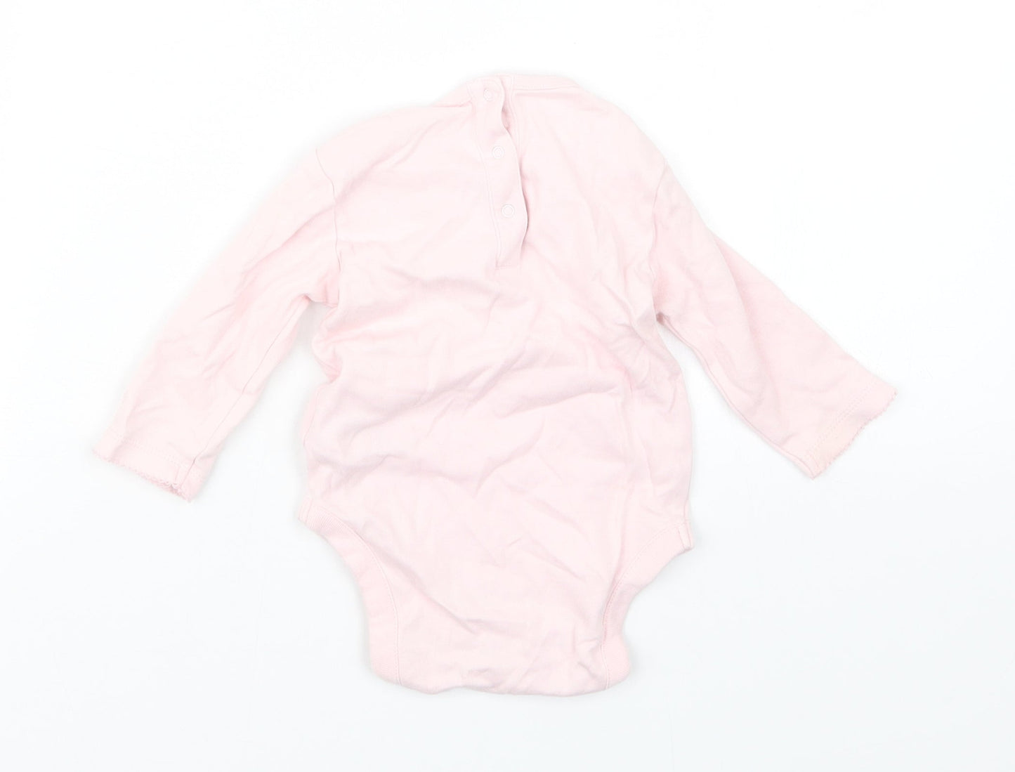 NEXT Girls Pink   Babygrow One-Piece Size 3-6 Months