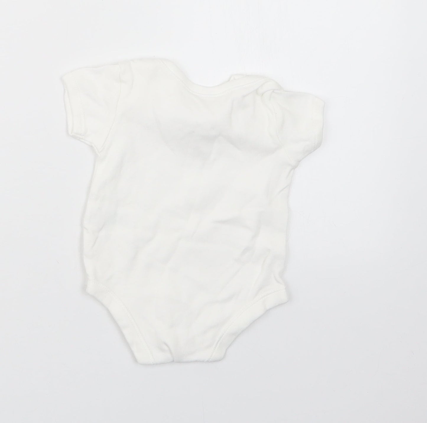 Matalan Baby White   Babygrow One-Piece Size 3-6 Months