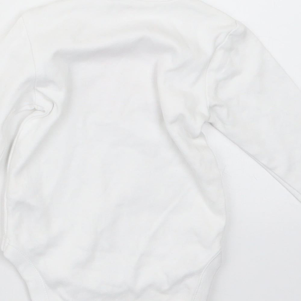 NEXT Girls White   Babygrow One-Piece Size 3-6 Months