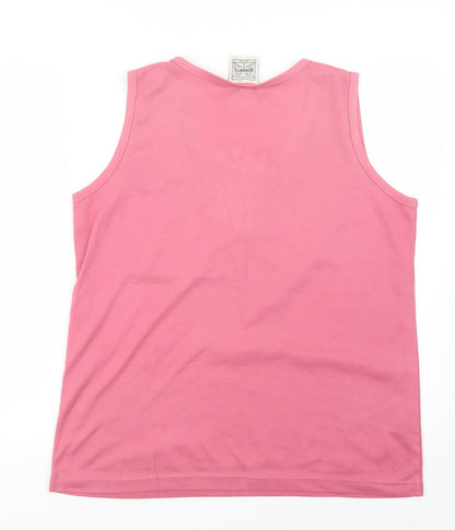 Preloved Nuggets Womens Pink   Basic Tank One Size - Back