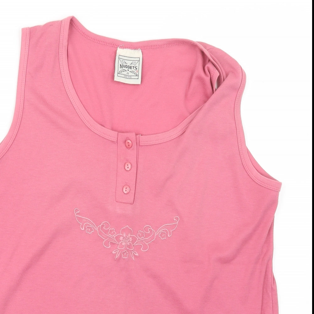 Nuggets Womens Pink   Basic Tank One Size