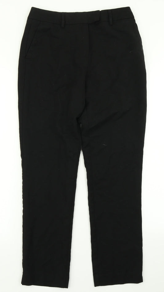 Papaya Womens Black   Dress Pants Trousers Size 8 L26 in