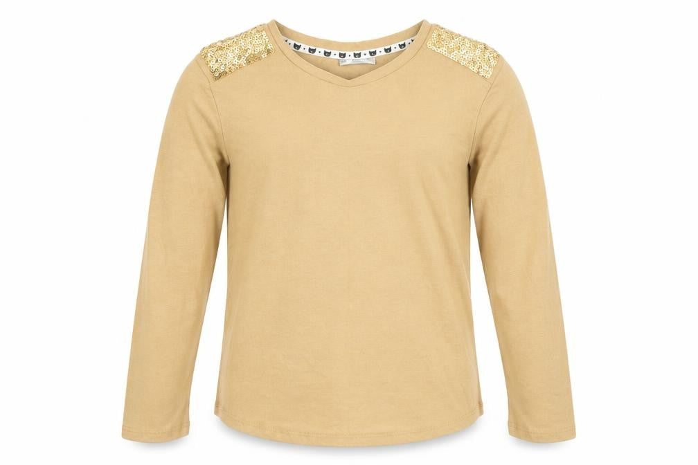Matalan Girls Brown   Basic T-Shirt Size 10 Years