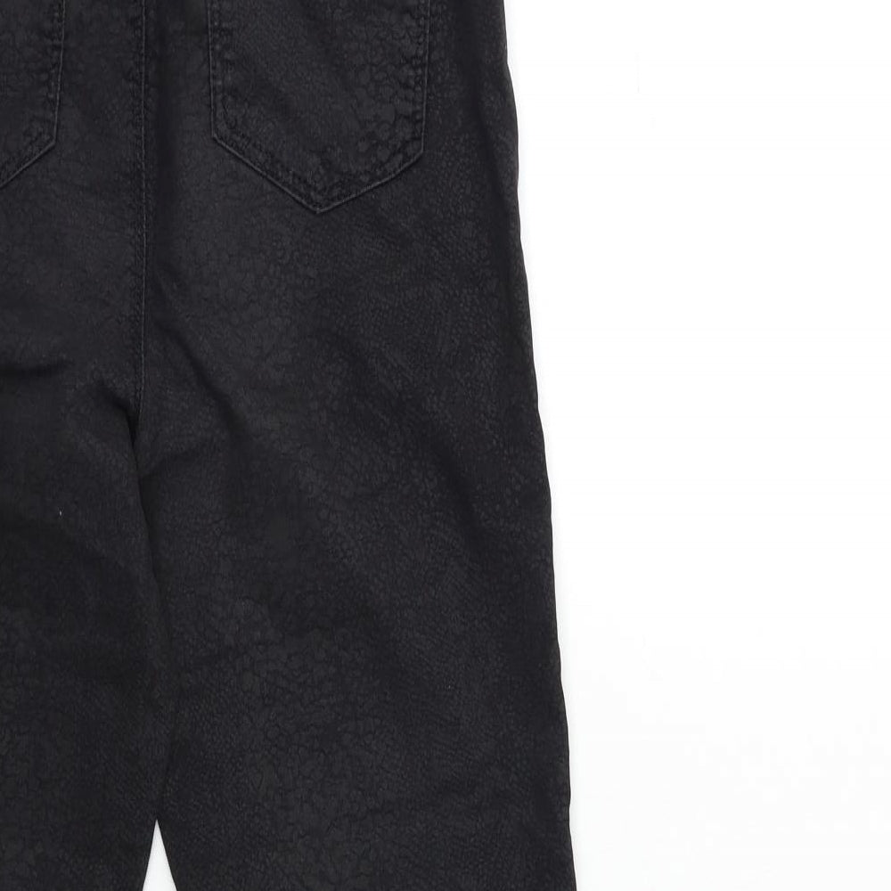 Papaya Womens Black  Denim Jegging Jeans Size 8 L26 in