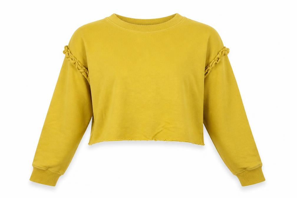 Next Womens Yellow   Pullover Jumper Size 8
