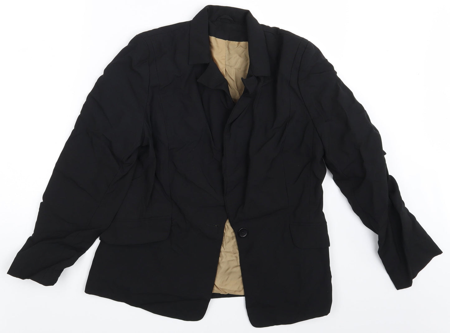 Dorothy Perkins Womens Black   Jacket Blazer Size 14