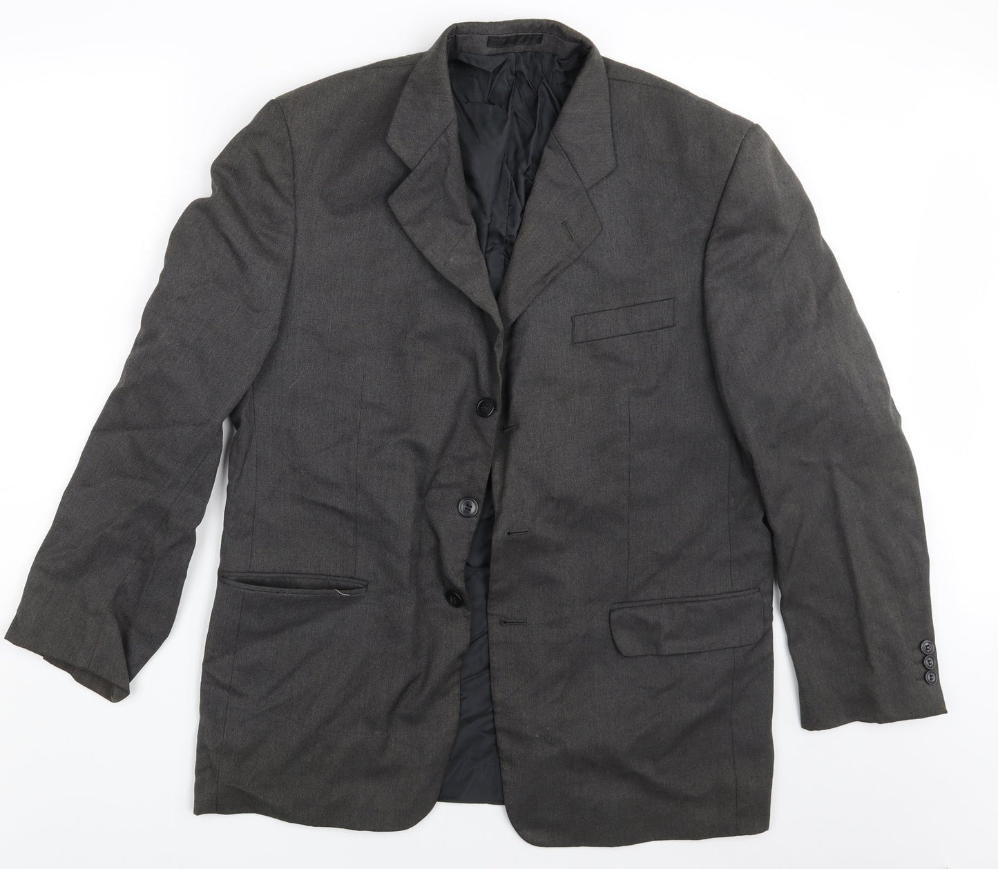 Oliver Stead Mens Grey   Jacket Blazer Size 42