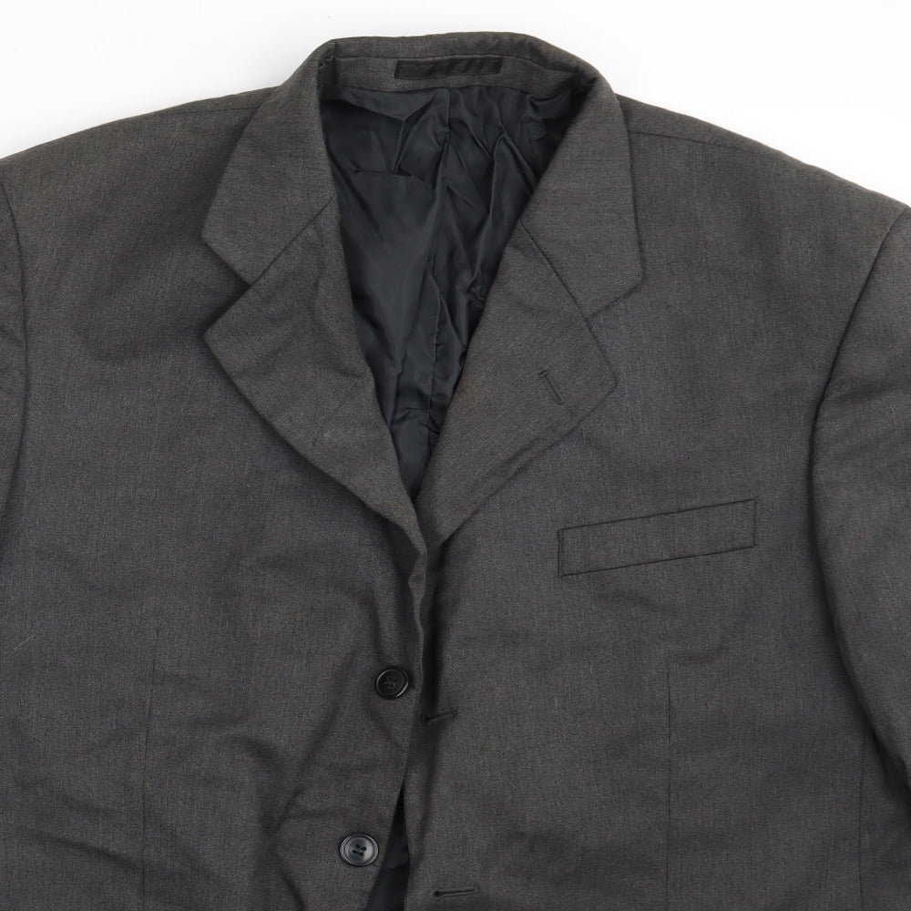 Oliver Stead Mens Grey   Jacket Blazer Size 42