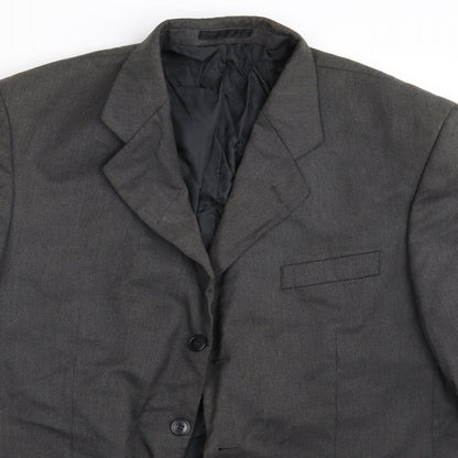 Oliver Stead Mens Grey   Jacket Blazer Size 42
