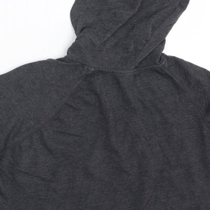 H&M Womens Grey   Pullover Hoodie Size M