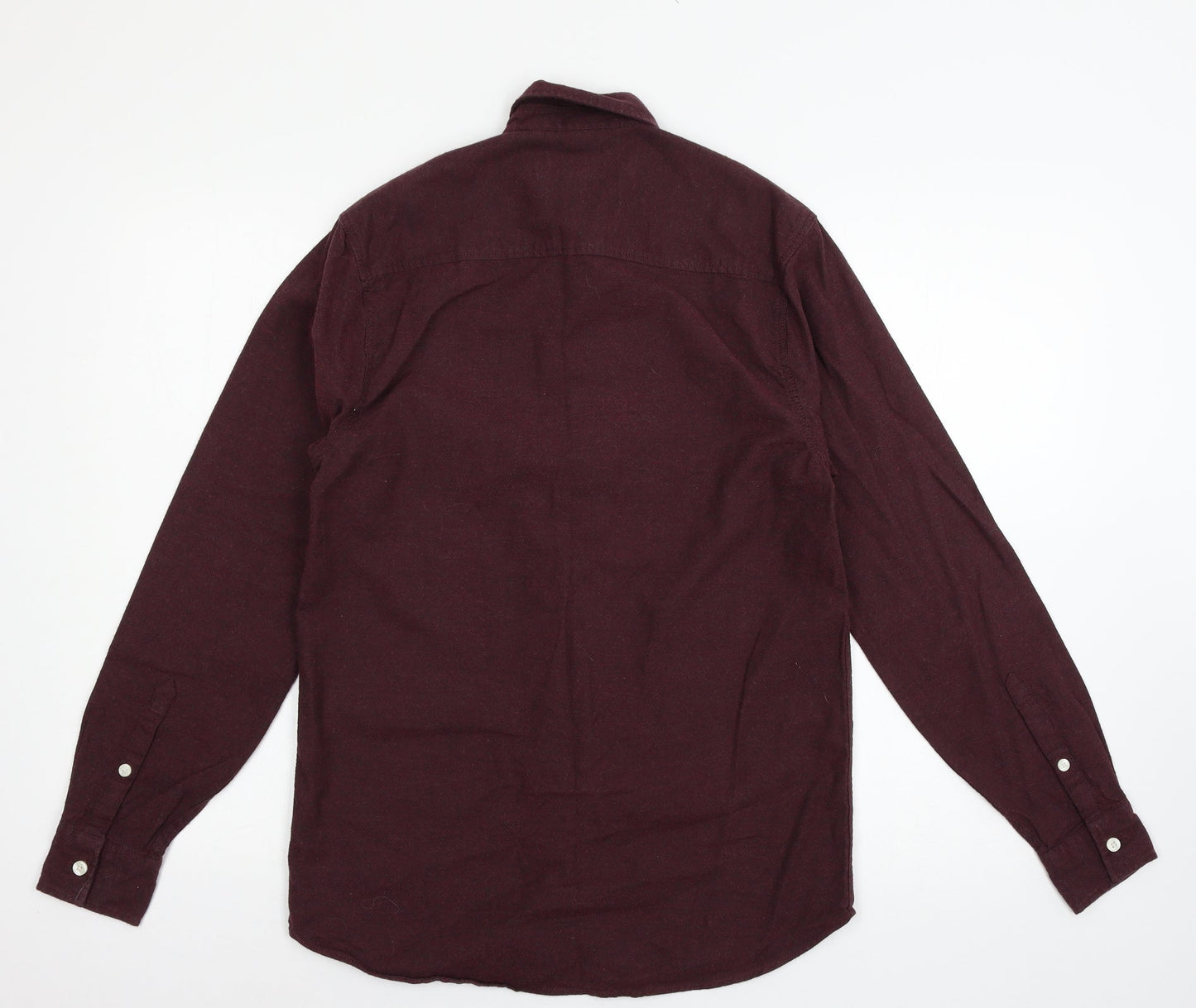 Topman Mens Red    Button-Up Size XS