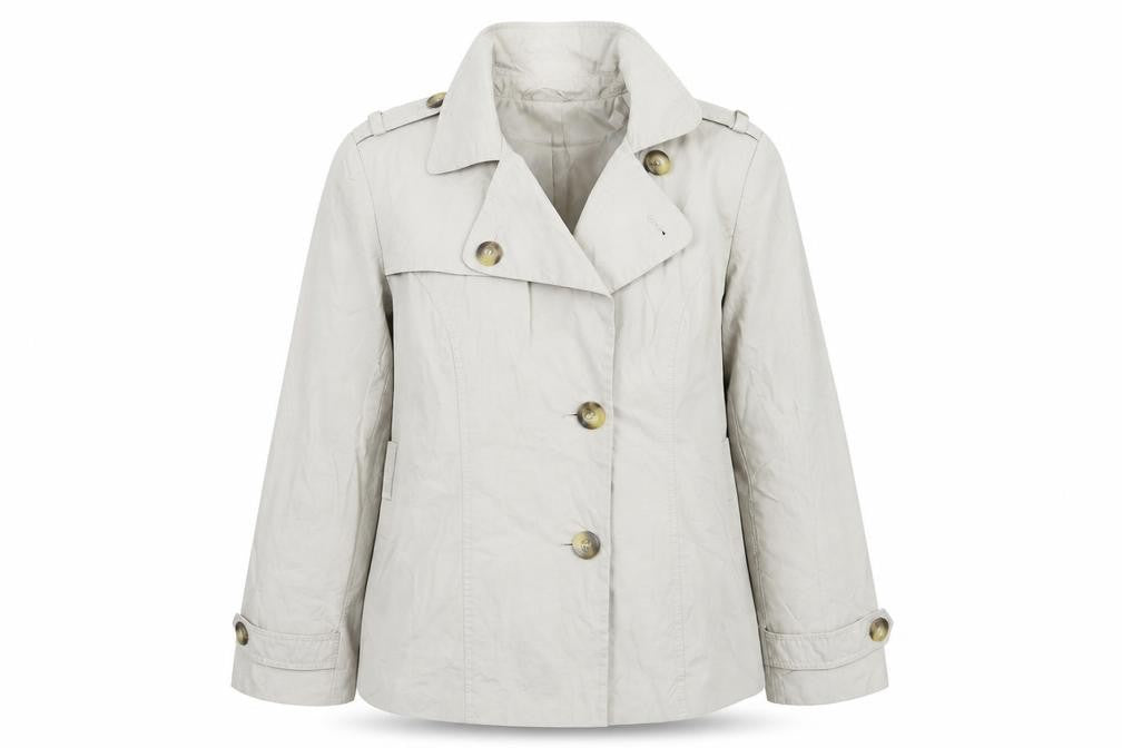 Autonomy Womens Beige   Overcoat Coat Size 14