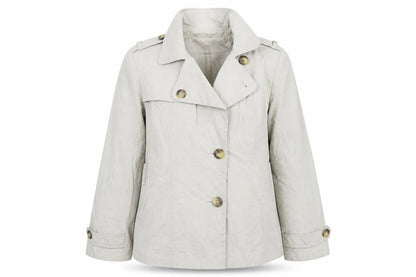 Autonomy Womens Beige   Overcoat Coat Size 14