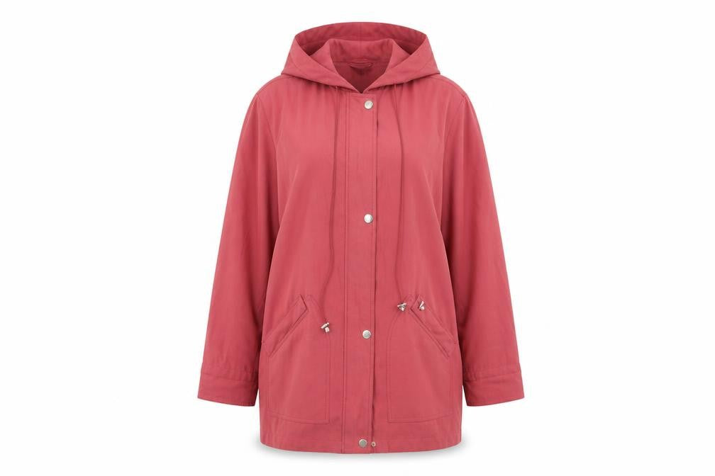 Klass Womens Pink   Overcoat Coat Size M
