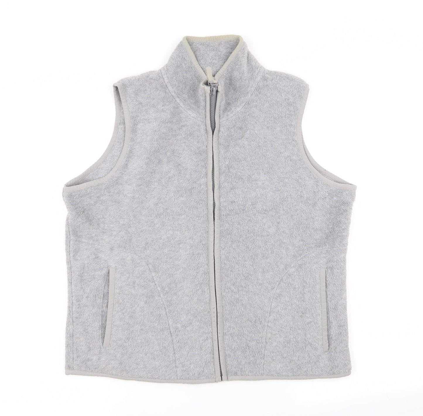 Etam Womens Grey   Full Zip Jumper Size 14