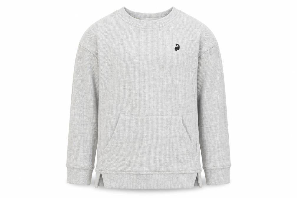 Asda George Boys Grey   Pullover Jumper Size 5-6 Years