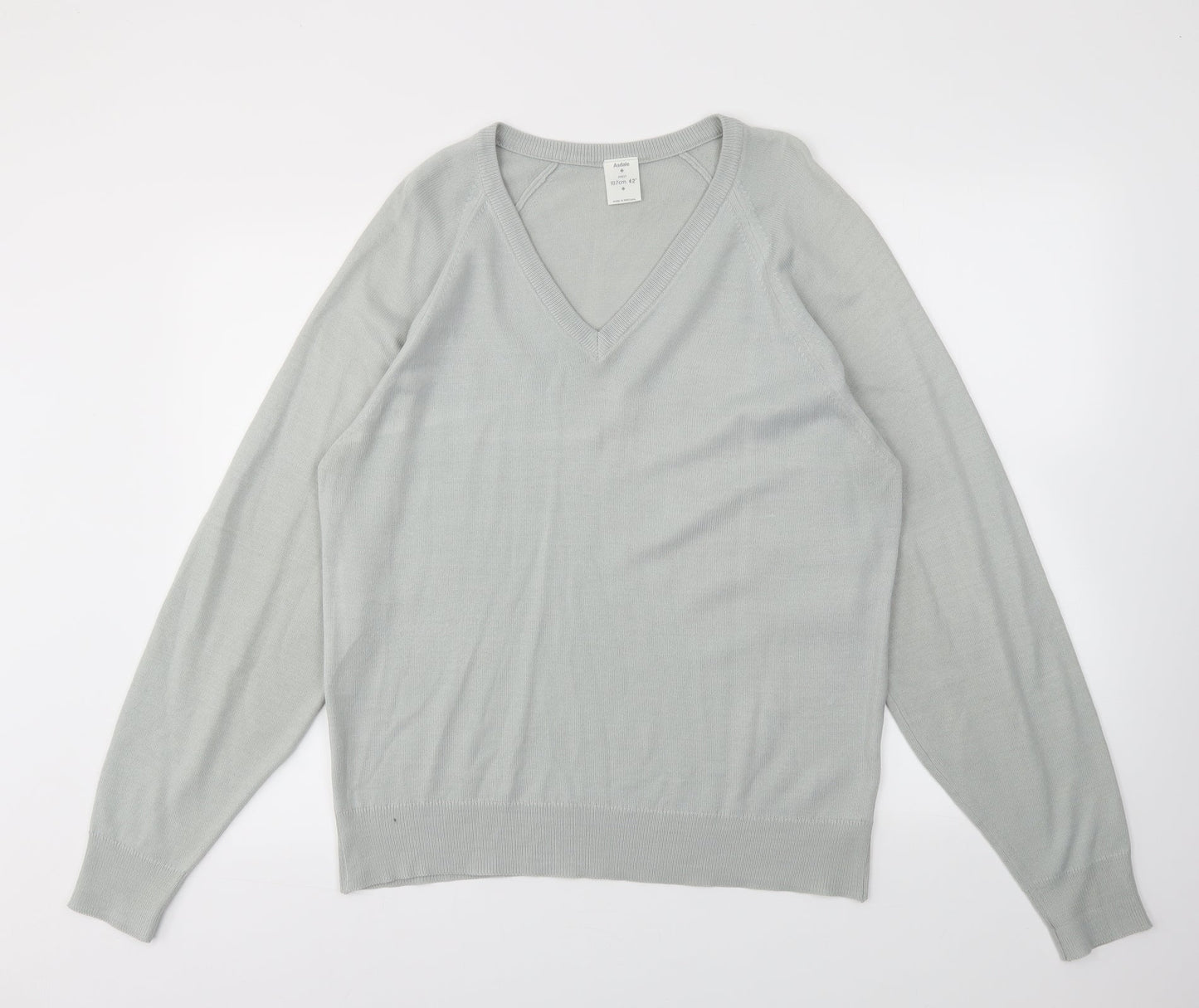 Asdale Mens Blue   Pullover Sweatshirt Size S