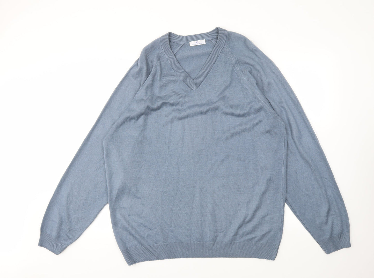 Essentials Mens Blue   Pullover Sweatshirt Size L