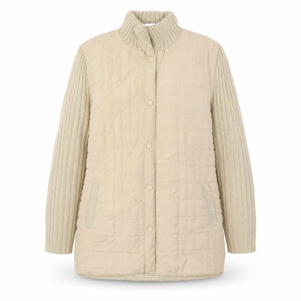 Damart Womens Beige   Jacket Coat Size M
