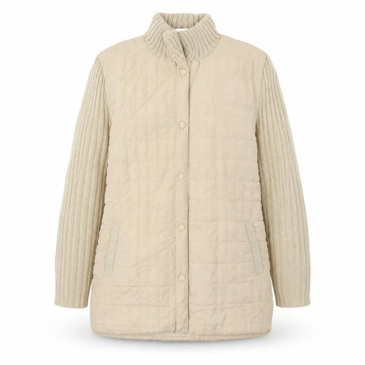 Damart Womens Beige   Jacket Coat Size M