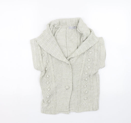 Topshop Womens Beige   Cardigan Jumper Size 10