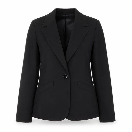 AMARANTO Womens Blue   Jacket Suit Size 10