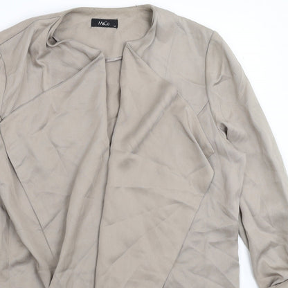 M&Co Womens Grey   Jacket  Size 14