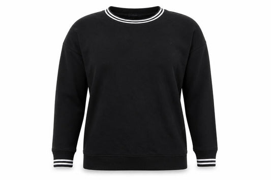 New Look Womens Black   Pullover Sweatshirt Size 10