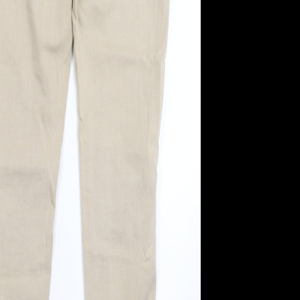 Preworn Womens Grey  Denim Skinny Jeans Size 36 in L30 in