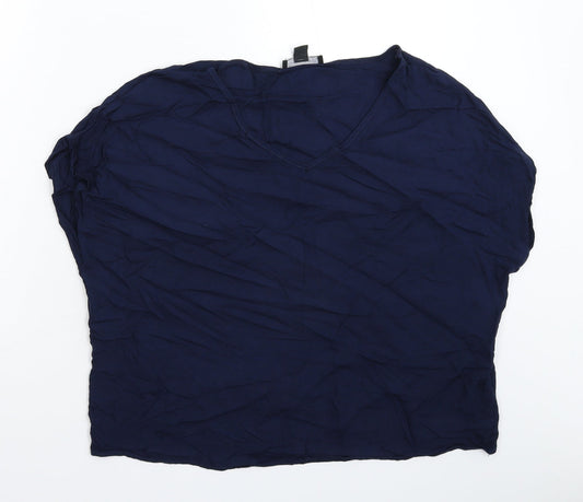 Atmosphere Womens Blue   Basic T-Shirt Size 12