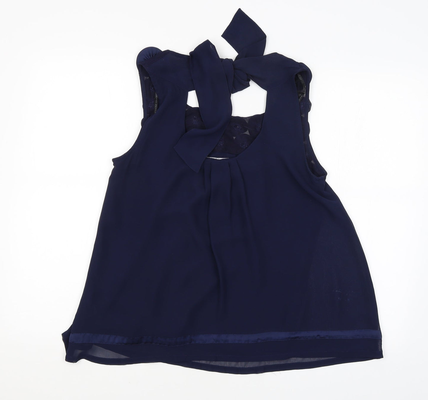 Dorothy Perkins Womens Blue   Basic Blouse Size 10