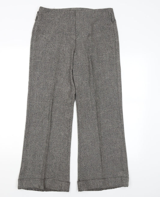 Evie Womens Brown   Trousers  Size 12 L28 in
