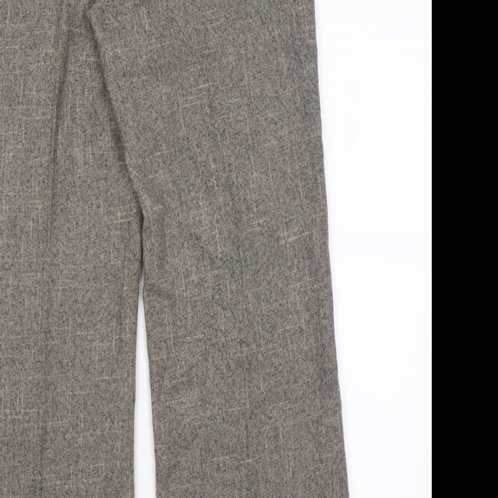 Evie Womens Brown   Trousers  Size 12 L28 in