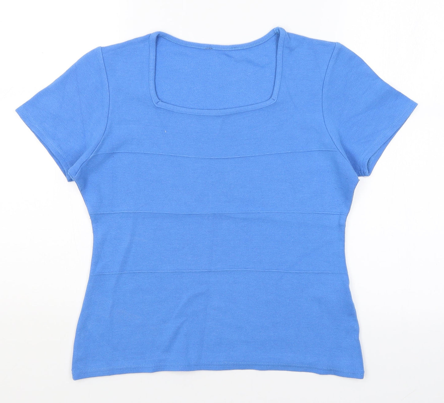 AMARANTO Womens Blue   Basic T-Shirt Size S