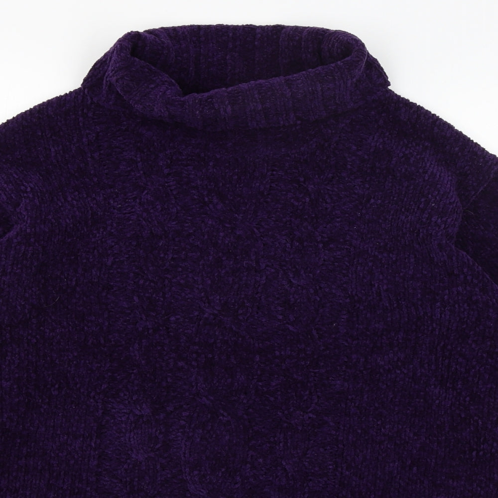 Alibi Womens Purple   Pullover Jumper Size S
