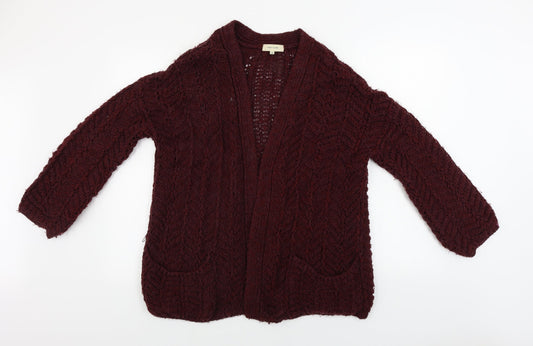 River Island  Womens Purple   Cardigan Jumper Size 10