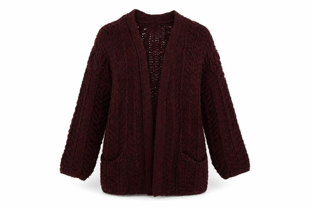 River Island  Womens Purple   Cardigan Jumper Size 10